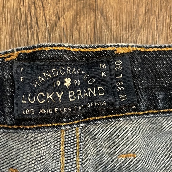 LUCKY BRAND JEANS 33 X 30 221 original straight - Picture 3 of 9